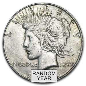 Peace Silver Dollar VG-XF (Random Year)