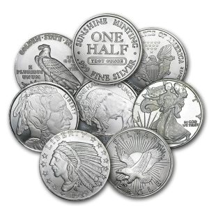 1/2 oz Silver Round